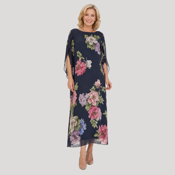 Elowen™ | Robe Maxi Midnight Bloom