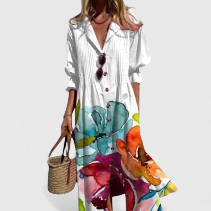 Viona | Robe Boho Élégante