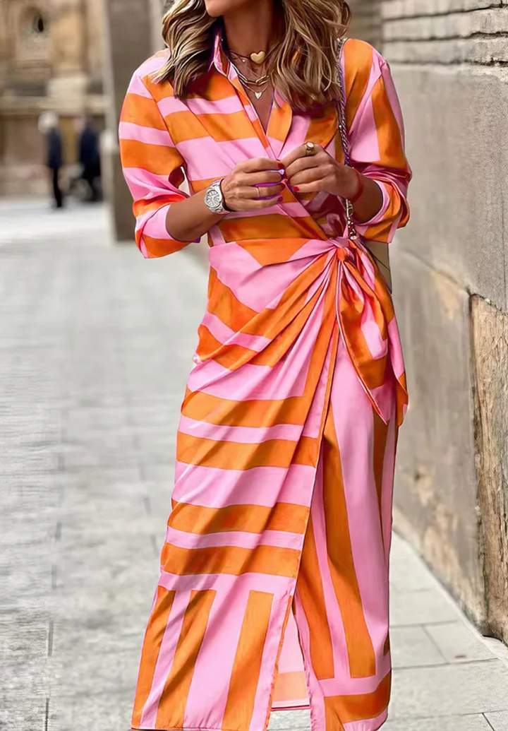 Eloise | Robe Portefeuille Imprimée