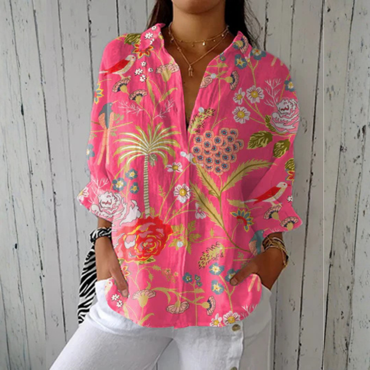 Chloe™ | Blouse Tropical Blossom