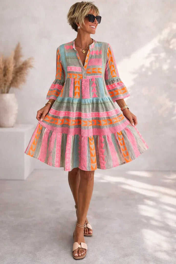 Nova | Robe mi-longue enjouée au confort aérien pour la fin de semaine - North & Co. Canada