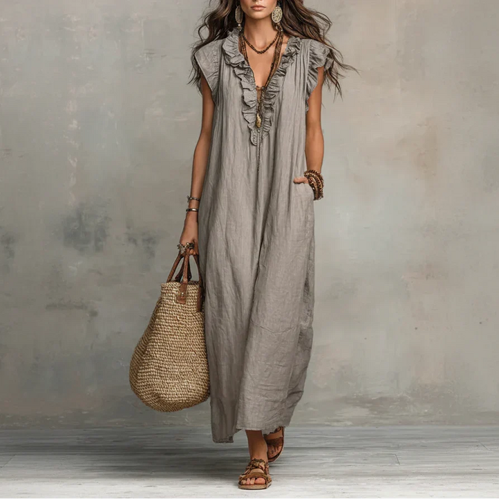 Zoey | Robe Bohémienne Longue