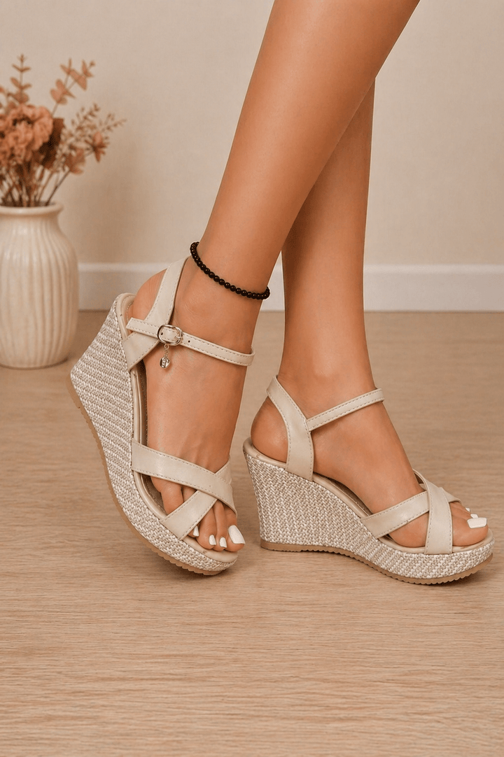 Tessa™ | Sandales compensées à plateforme – North & Co. Canada