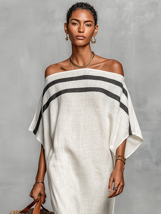 PATRICIA™ - ROBE LONGUE ÉLÉGANTE À ÉPAULES DÉNUDÉES