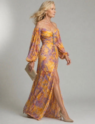 Kathleen | Robe Plissée Décolletée