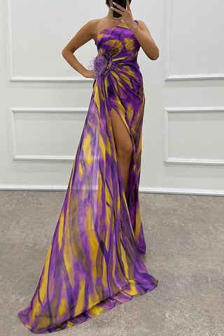 Nicolette | Robe de Soirée Drapée à Une Épaule