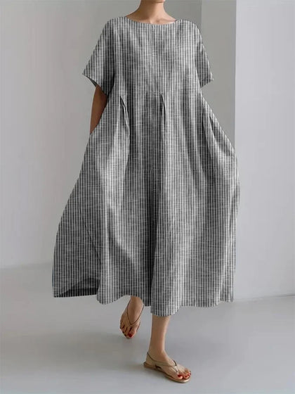 Robe d'été à fleurs blanche