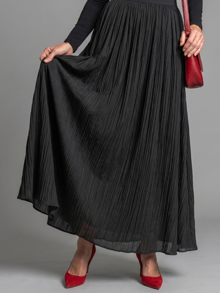 Diane | Robe Midi à Manches Longues et Col Roulé