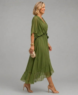 Monica | Robe à Col V