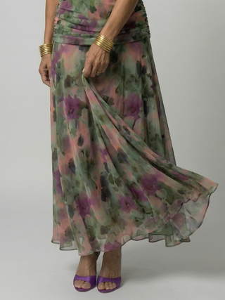 Calen | Robes Midi Fluides Off Shoulder