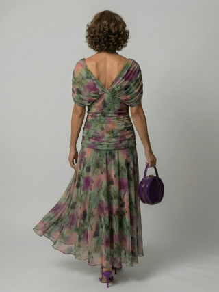 Calen | Robes Midi Fluides Off Shoulder