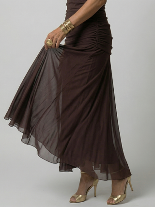 Calen | Robes Midi Fluides Off Shoulder