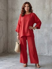 Prue | Ensemble Tunique Oversize Pantalon Large