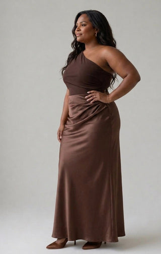 Lena | Robe Maxi à Une Épaule