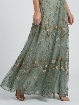Marlowe | Robe Maxi Fluide à Fleurs