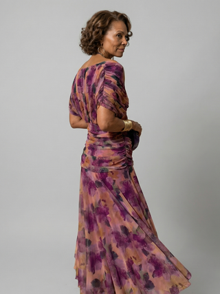 Calen | Robes Midi Fluides Off Shoulder