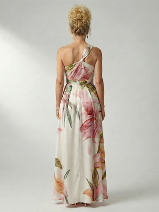 Cressida | Robe Maxi Floral à Dos Nu