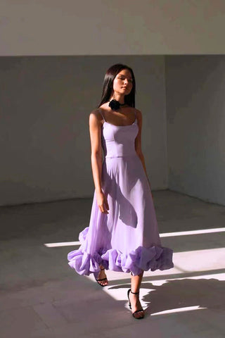 Cécile | Robe Maxi Élégante et Fluide
