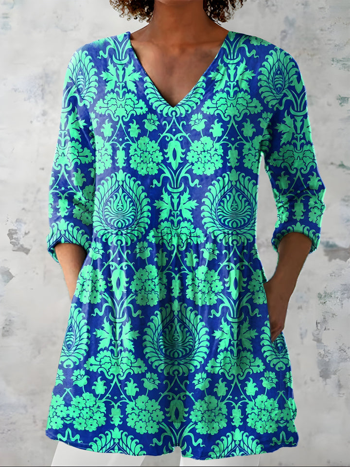 Marlee | Blouse Longue à Col en V