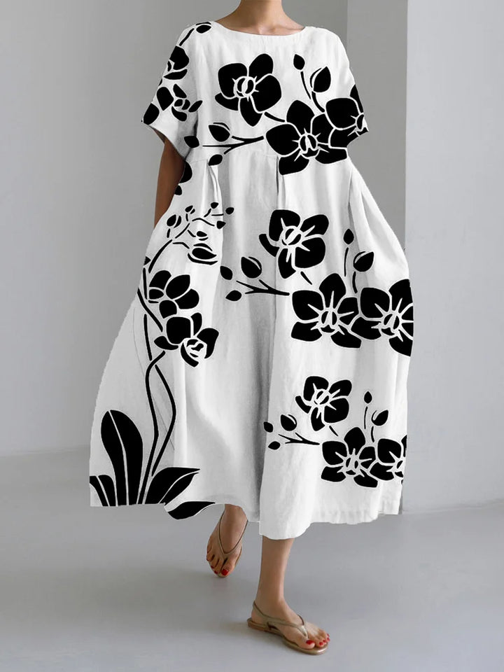 Mari robe d'été fleurie