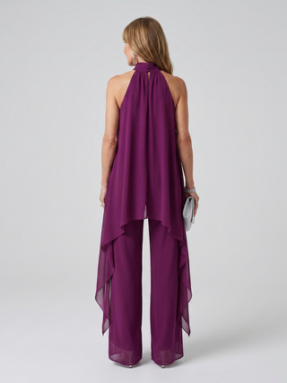 Bearim | Ensemble Tunique Asymétrique à Encolure Halter