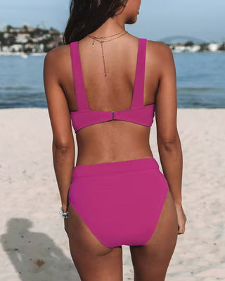 Noa™ | Maillot uni à taille haute
