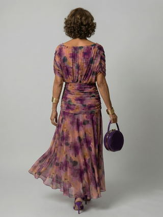 Calen | Robes Midi Fluides Off Shoulder