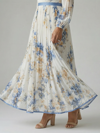 Rielle | Robe Midi Drapée Plissée