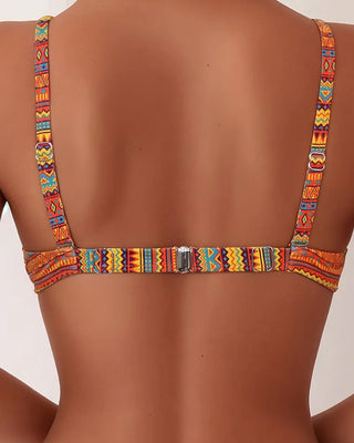 Rosa™ | Bikini deux-pièces à imprimé rayé