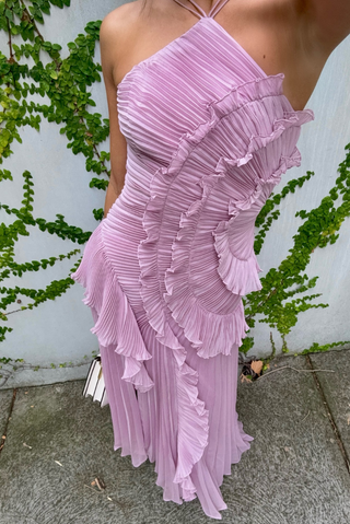 Éléonora | Robe élégante à volants