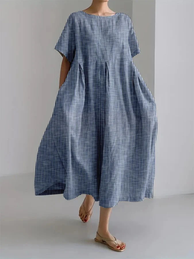 Robe d'été à fleurs blanche