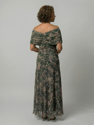 Calen | Robes Midi Fluides Off Shoulder
