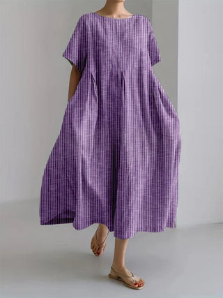 Robe d'été à fleurs blanche