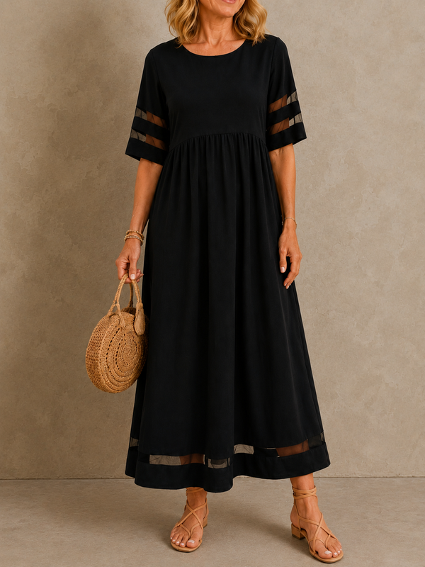 Aubrey™ | Robe Midi Flatteuse et Lissante pour le Ventre