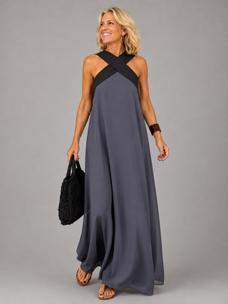 Velora™ | Robe Maxi Élégance Croisée