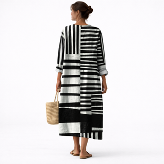 Lara™ | Robe Imprimée Graphique