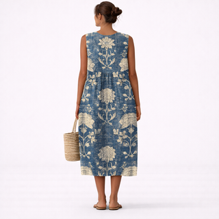 Aurora™ | Robe Midi Florale Classique