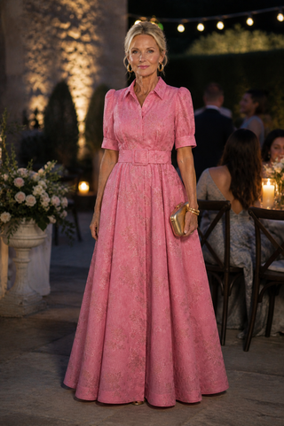 Rosella | Robe Maxi Fleurie Ceinturée