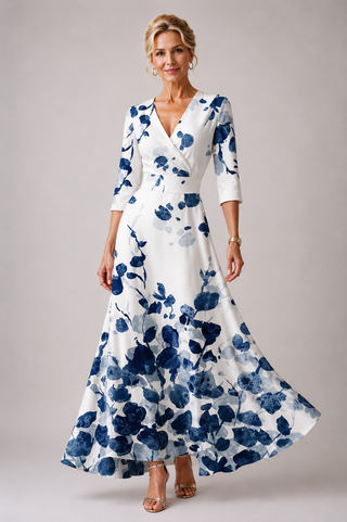 Bridget | Robe Maxi Florale Élégante