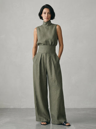Nuria | Ensemble de top sans manches minimaliste