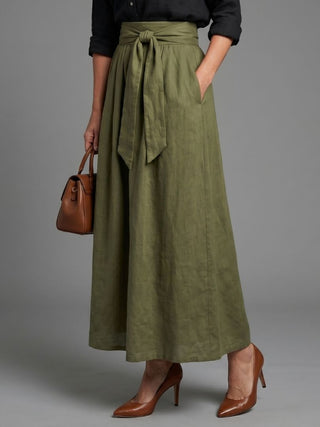 Josette | Ensemble Blouse Élégante & Jupe Midi