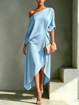 Camila | Robe Asymétrique Élégante