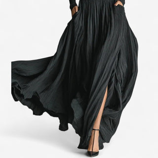 Alessia | Robe maxi taille haute