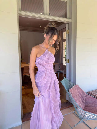 Éléonora | Robe élégante à volants