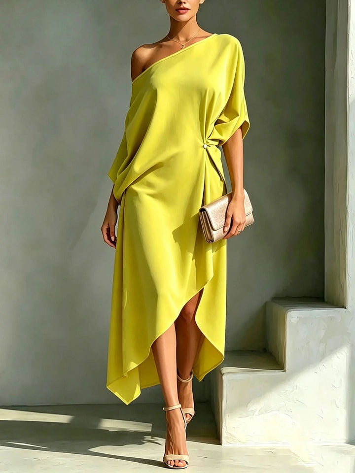 Camila | Robe Asymétrique Élégante