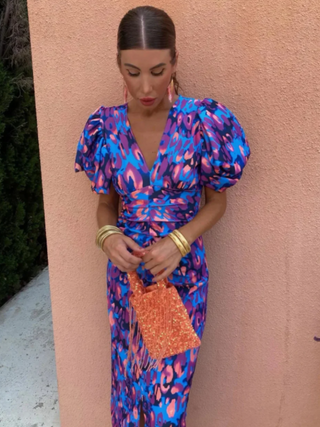 Liliana | Robe Midi Plissée