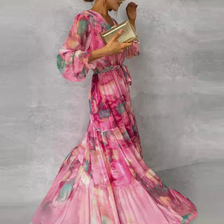 Sophie | Robe fleurie élégante