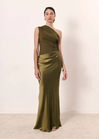 Lena | Robe Maxi à Une Épaule