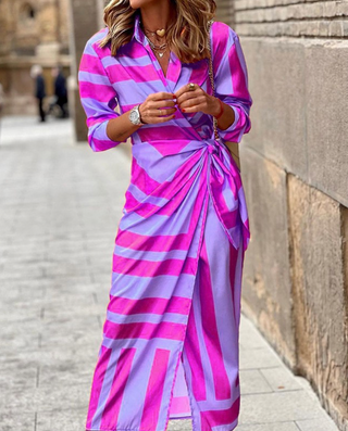 Eloise | Robe Portefeuille Imprimée