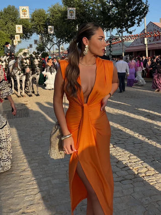 Elise | Robe de Soirée Élégante Drapée
